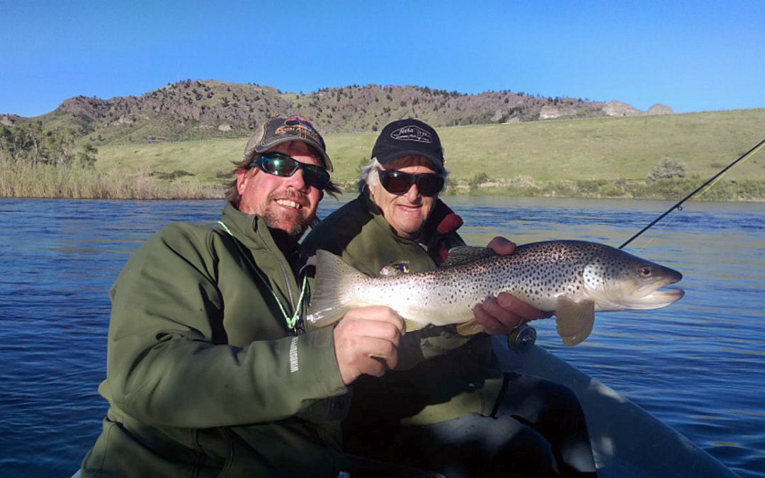 Phil Camera spring fishing on the Missouri River